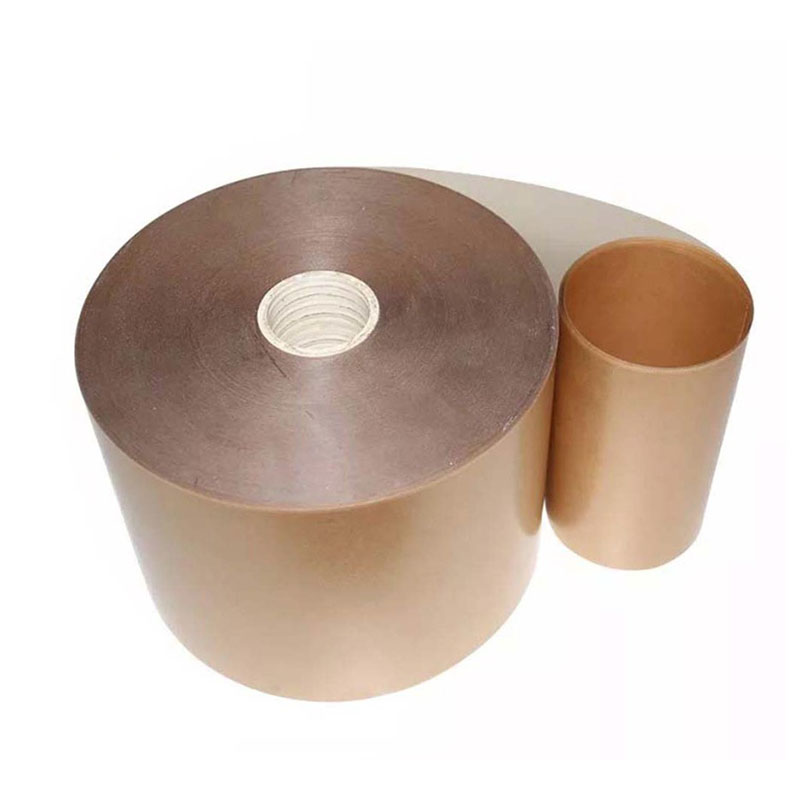 Papier de condensateur laminé avec un film polyester PMP